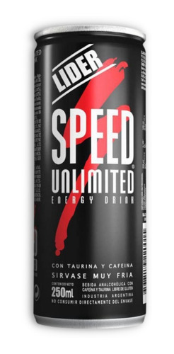 Speed Unlimited Energizante En Lata 250ml