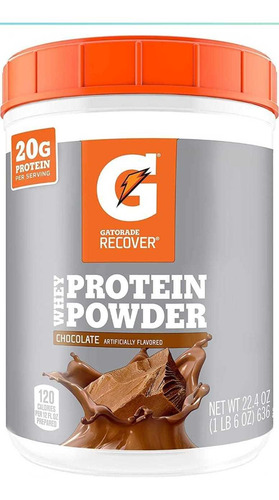 Imagen 1 de 2 de Proteína Whey Proteín Powder De Chocolate Gatorade