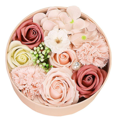 A Jabón De Baño De Flores De Rosas Perfumadas, Jabón De