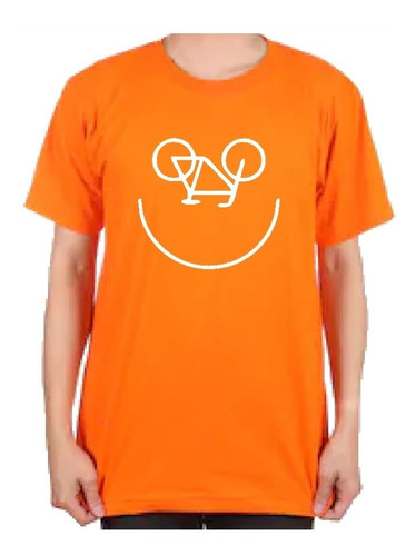 Remera Regalo Amigo Cumpleaños Bicicleta Smile Sonrie Bici