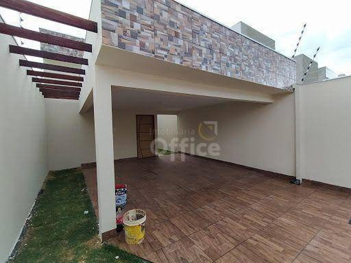 Imagem 2 de 21 de Casa À Venda, 104 M² Por R$ 280.000,00 - Residencial Paris - Anápolis/go - Ca0894