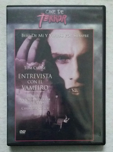 Dvd Entrevista Con El Vampiro Tom Cruise Brad Pitt