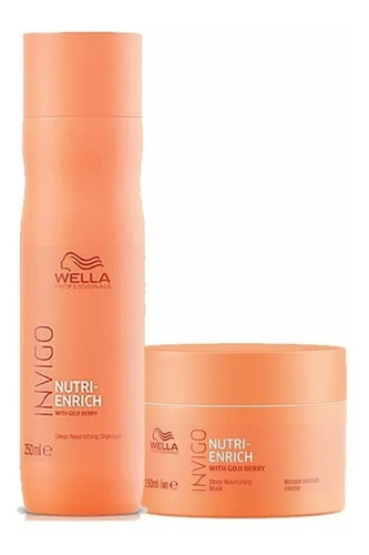 Wella Professionals Invigo Nutri-enrich Shampoo + Mascara