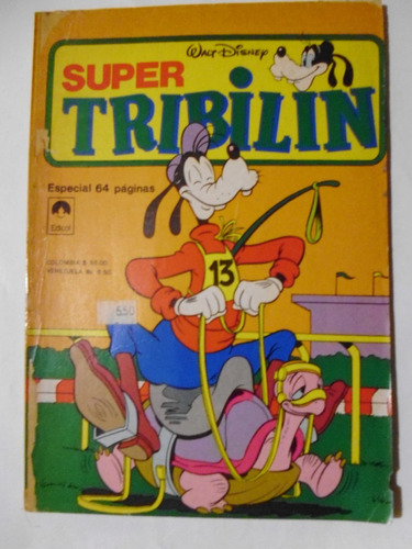 Super Tribilin Nro. 11 - Edicol, Comic Disney En Físico