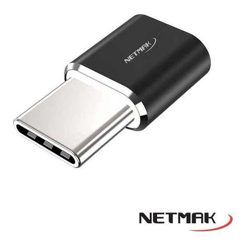 Adaptador Netmak Usb-c (m) A Micro Usb (h) - Nm-c103