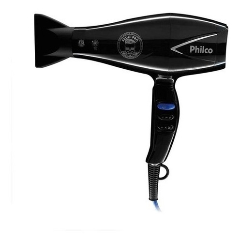 Secador De Cabelo Skull Pro 2000w Psc02p Philco 110v