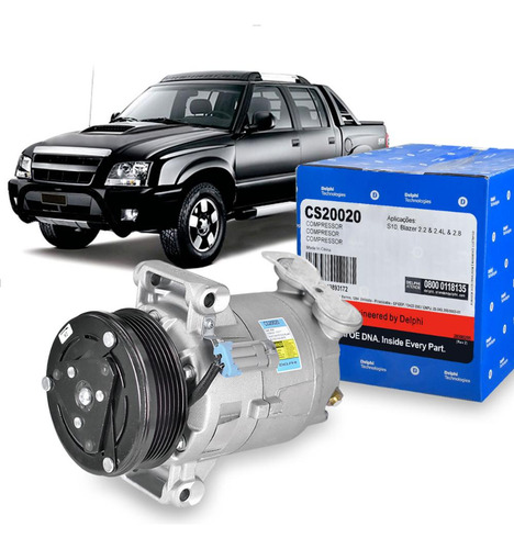 Compressor Ar Gm S10 2000 2001 2002 2003 2004 2005 Delphi