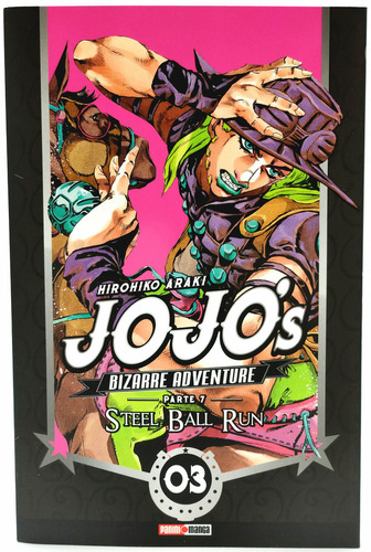 Jojo's Bizarre Adventure Steel Ball Run N. 3 Manga Panini Parte 7