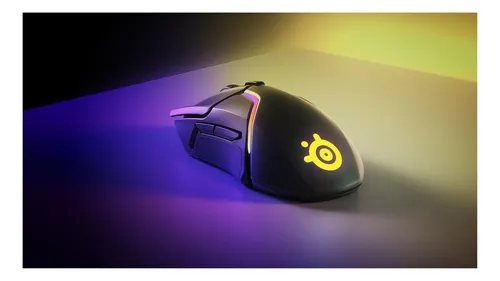 Mouse gamer de juego inalámbrico recargable SteelSeriesRival 650 Wireles black