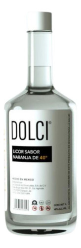 Licor Dolci 40° De Naranja 1 L