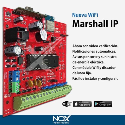 Imagen 2 de 10 de Kit Alarma Wifi Inalámbrica Marshall Ip Casa Sirena Oferta!