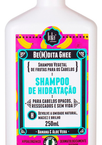 Lola Bemdita Ghee Shampoo 250ml + Mascara Hidratante 350gr