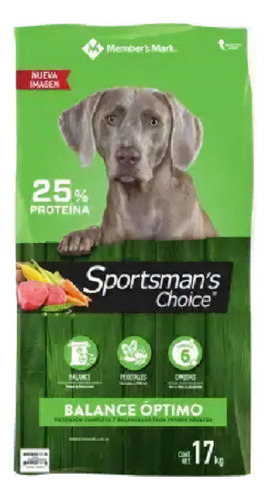 Alimento Para Perros Sportsman's Choice Balance Óptimo 17 Kg