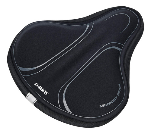 Comfortable Bike Seat Cover - Daway C3 Soft Gel & Memory Foa