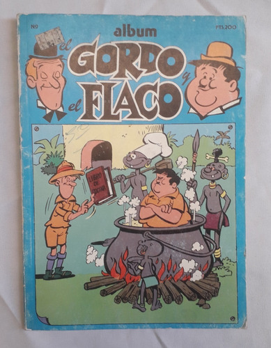 Historieta Comic Antiguo * Album El Gordo Y El Flaco * Nº 9