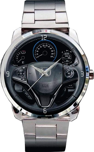 Relógio De Pulso Personalizado Painel Carro Hrv -cod.horp041