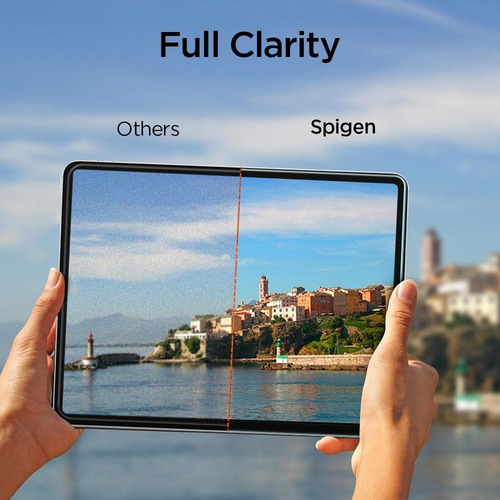 Imagem 5 de 7 de Pelicula Spigen iPad Air 4 10,9 iPad Pro 11 Glass.tr Slim