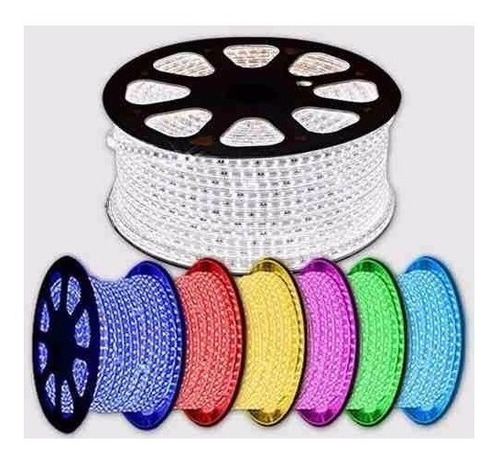 Imagen 1 de 6 de Cinta Manguera Luz Led Ip67 Impermeable Directo 110 Voltios