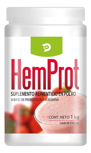 Hemprot Polvo Suplemento Alimen 1 Kg Varios Sabores Desacaf