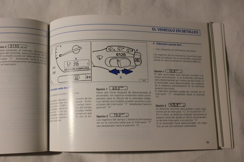 Volkswagen Gol 1997 Manual De Instrucciones Y Anexos (Usado)
