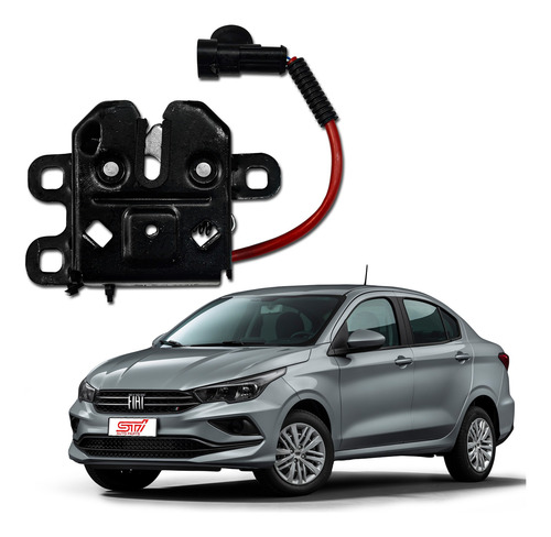 Fechadura Capo Com Sensor Fiat Cronos 1.0 6v 2025 Original
