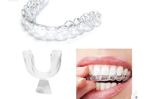 Imagen 1 de 5 de Par Protectores Bucales Dental Guardas/blanquea/antironquido