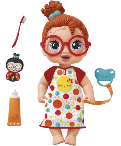 Baby Alive - Dottie Doodle Felices Sueños - Pelo Rojo