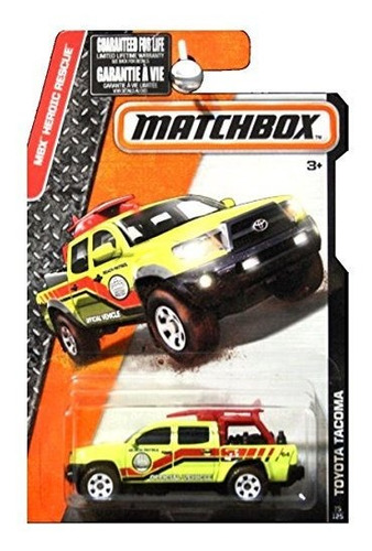 Matchbox 2016 Mbx Rescate Heroico Toyota Tacoma Ovi0t