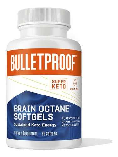 Bulletproof Cerebro Octane Softgels 60caps Por Bulletproof