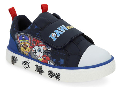 Zapato Casual 82790pr Talon Acojinado Estrellas Paw Patrol