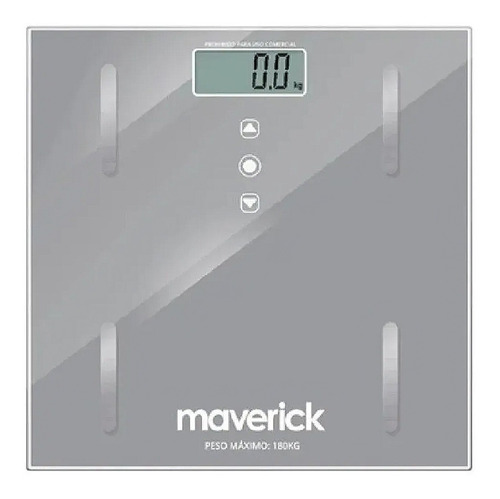 Balanza Digital Personal Grasa Corporal Maverick 180kg Bpd1