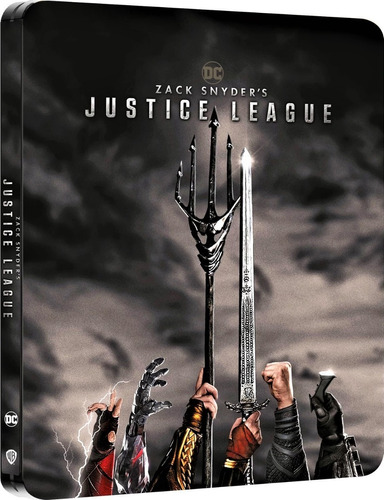 Imagem 1 de 5 de Steelbook Liga Da Justiça De Zack Snyder - Dub. Leg. Blu-ray