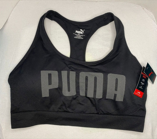 Top Deportivo Puma De Dama Talla L Original Nuevo Negro.
