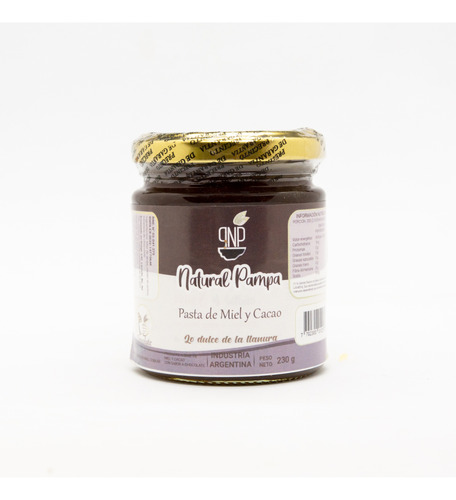 Miel De Abeja Con Cacao 230 Gramos X 6 Unidades 