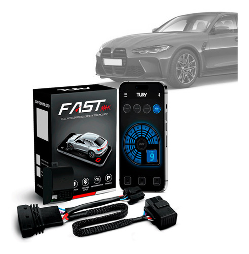 Módulo Acelerador Pedal Fast Com App Bmw M3 07 08 09 10 11