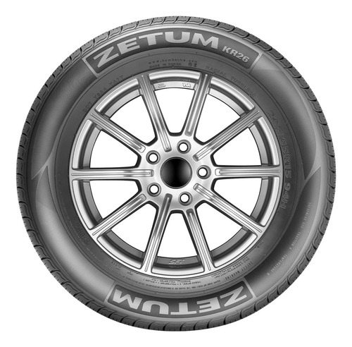 Imagen 2 de 7 de Paquete De 2 Llantas 185/60 R15 Zetum Kr26 84h