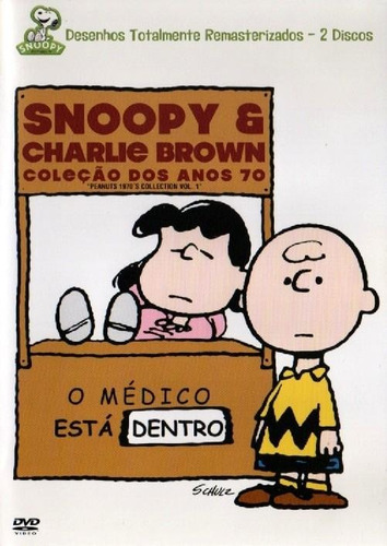 Snoopy & Charlie Brown - Coleção Dos Anos 70 - Dvd Duplo