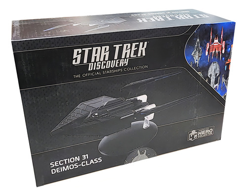 Miniatura Star Trek Discovery Nave Section 31 Deimos-class Cor Metalizada