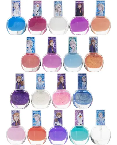 Esmaltes Niñas Disney Frozen 2 Set 18 Esmaltes Original