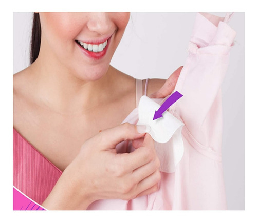 Lleva 10 Parches Axilas Absorbentes Antitranspirante Sudor.