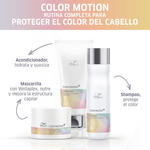 Acondicionador Para Cabello Teñido Wella Color Motion 200 Ml