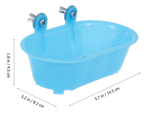 Bañera De Juguete Para Loros, Piscina Para Pájaros, Bañera C