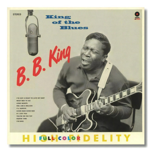 Vinilo Bb King King Of The Blues LP 180 g Lacrado