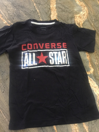 Franela Niño Original Converse Talla 7 (k8)