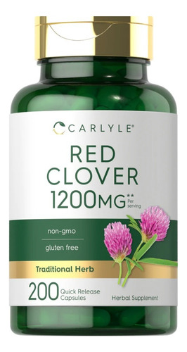 Red Clover 1200 Mg X 200 Capsulas - Carlyle