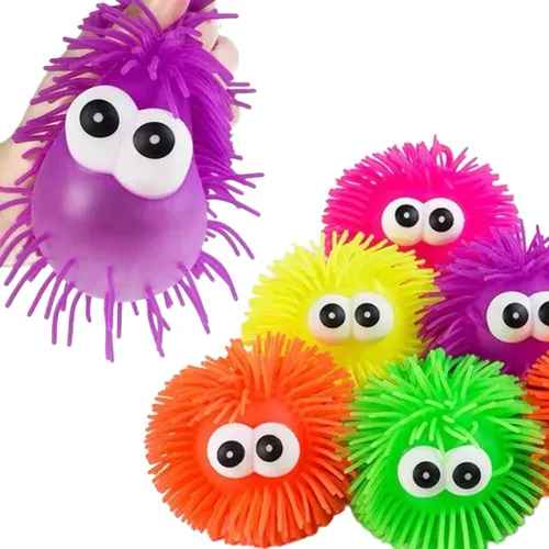 Pack 12 Pelotas De Goma Antiestrés Juguete Blando