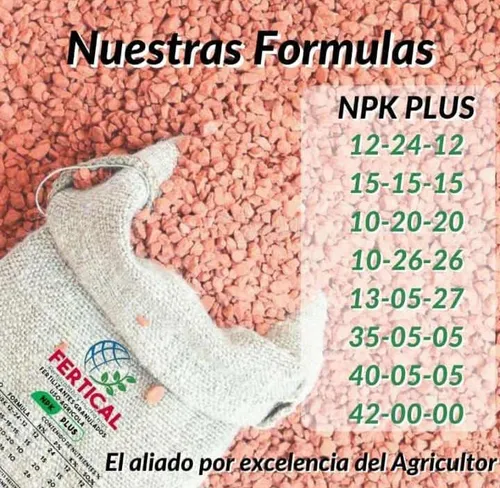 Npk Formulas Fertilizantes