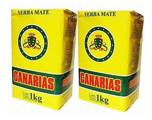 Yerba Mate Canarias 2 Pack (2kg - 4.4lbs).