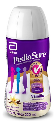 Pediasure Líquido Para Niños 220 Ml X6 Unidades.