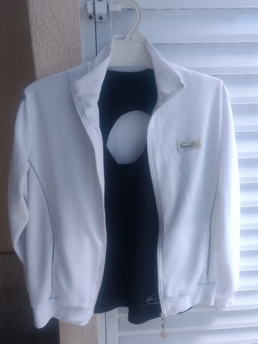 Conjunto Campera Y Remera Musculosa Punto1. Talle 2
